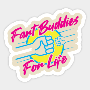 Fart Buddies Sticker